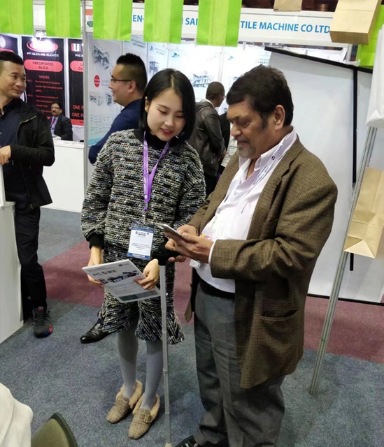 l'exposition kenya de l'usine de fabrication de sacs non tissés